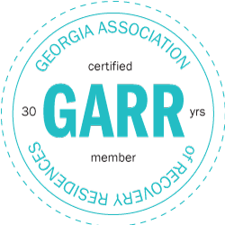 Certified GARR Member - Georgia Association of Recovery Residencies